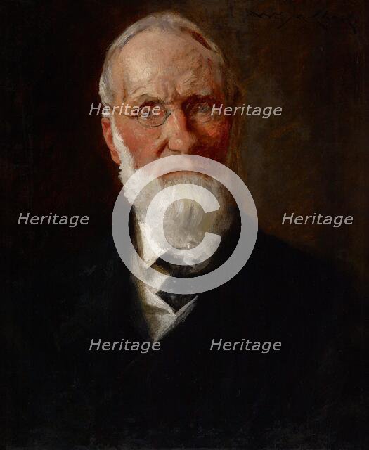 Portrait of My Father (David Hester Chase), about 1895. Creator: William Merritt Chase.