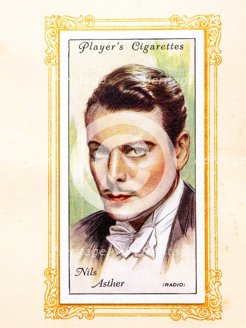 Nils Asther, 1934. Artist: Unknown.