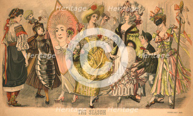 'The Season', 1895.  Artist: Unknown.