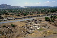 Teotihuacan, 'Palace of the Sun', built during Miccaotli phase (150 to 200 years a.C) at the nort…