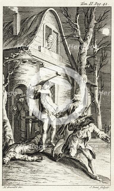 Illustration from Tom Jones, published 1750. Creator: Jan Punt.