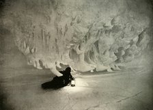 'An Ice Cave in the Winter', c1908, (1909).  Artist: Unknown.