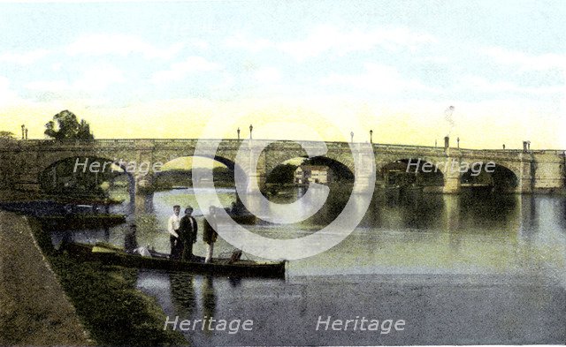 Kingston upon Thames Bridge, London, 20th Century. Artist: Unknown