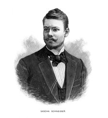 Sascha Schneider, German painter and printmaker, 1899. Artist: Unknown