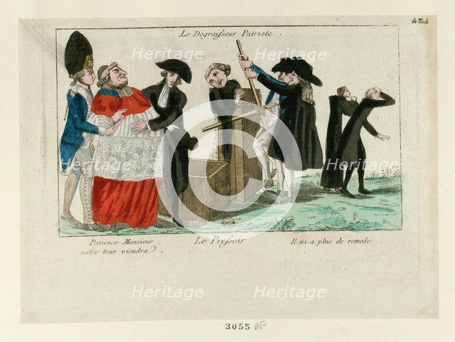 Patience Monsignor Your Turn Will Come..., 1790. Creator: Anonymous.