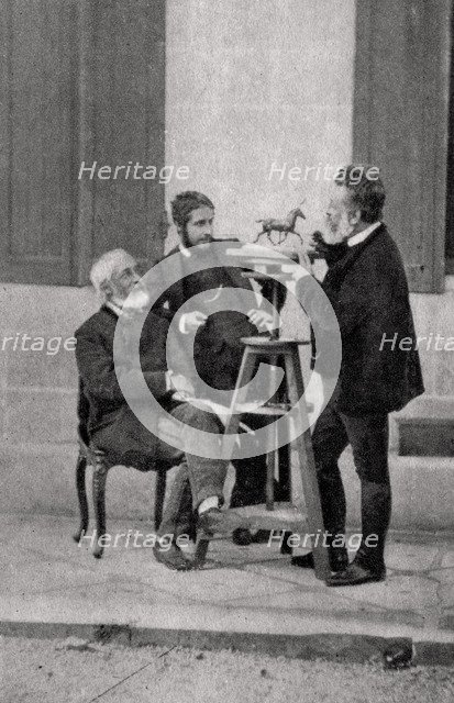 Jean Louis Ernest Meissonnier, French painter and sculptor, 1880. Artist: Unknown