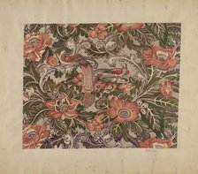 Printed Cotton, c. 1936. Creator: Eugene La Foret.