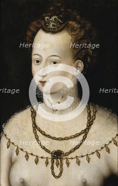 Portrait of a young lady. An Allegory of Beauty, c. 1580. Artist: Anonymous  