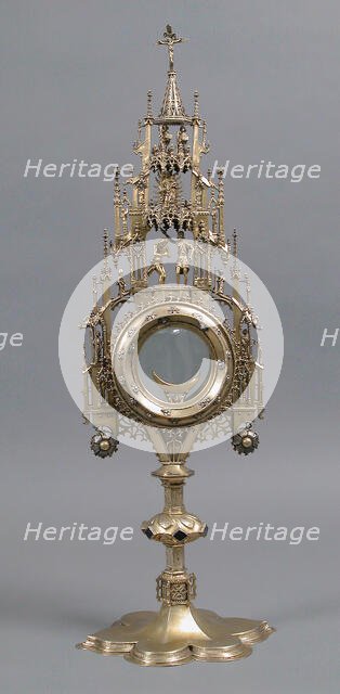 Monstrance, German, about 1450. Creator: Unknown.