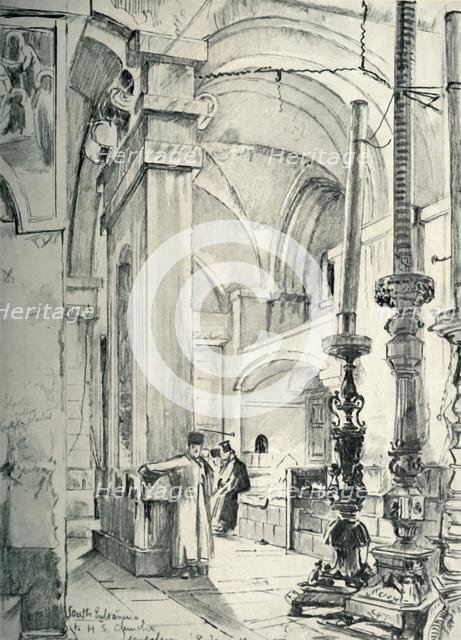 'The Vestibule of the Church of the Holy Sepulchre', 1902. Creator: John Fulleylove.