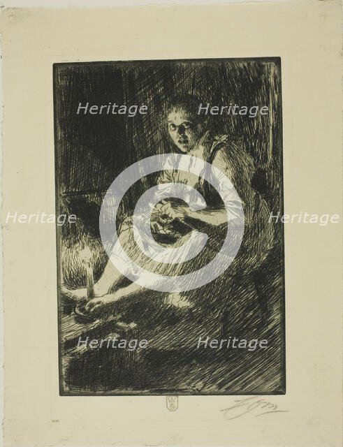 Ida, 1905. Creator: Anders Leonard Zorn.