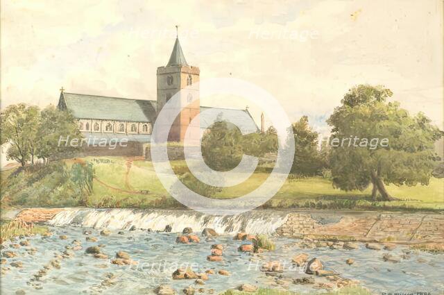 Dunblane Cathedral, 1890. Creator: George Washington Wilson.
