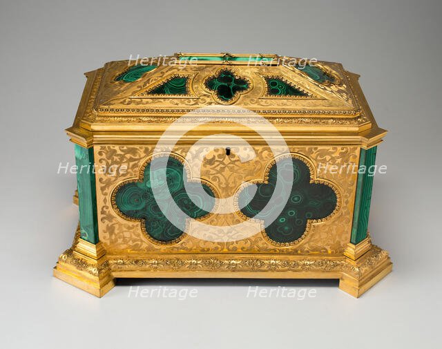 Coffer, Russia, c. 1880/90. Creator: Unknown.