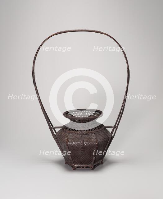 Peony Basket, c. 1920-40. Creator: Wada Rinshi.