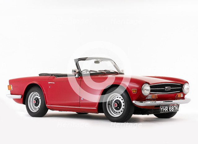 1972 Triumph TR6. Artist: Unknown.