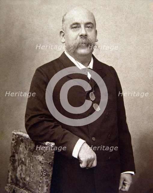 Emilio Castelar (1832-1899), Spanish writer and politician, president of the Second Spanish Repub…
