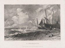 A Sea Beach, 1830. Creator: David Lucas.