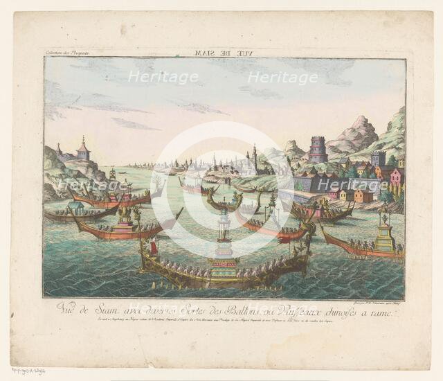 View of Thailand, 1755-1779. Creator: Franz Xavier Habermann.