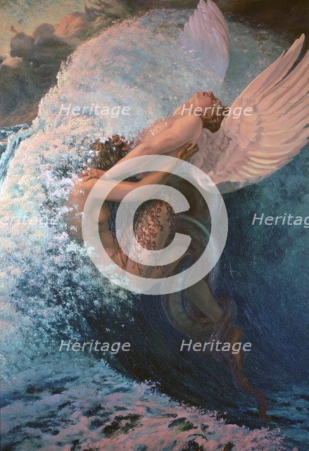 'Spleen and Ideal', 1907. Artist: Carlos Schwabe