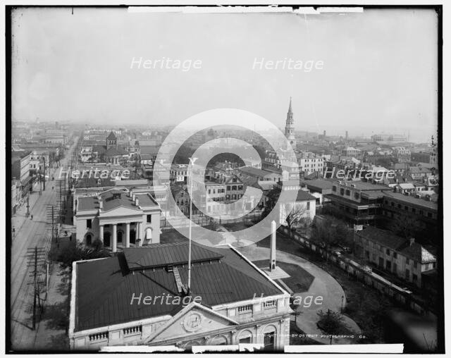 Charleston, S.C., general view from St. Michael's Church, c1900. Creator: Unknown.