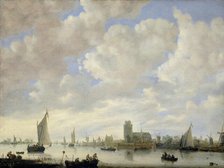 View of the Merwede off Dordrecht, c.1660. Creator: Jeronymus van Diest.