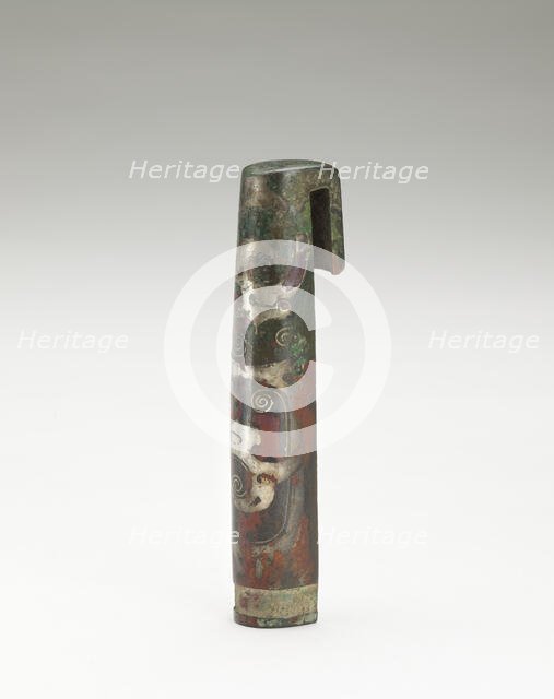 Possibly a handle cover, Eastern Zhou dynasty, 770-221 BCE. Creator: Unknown.