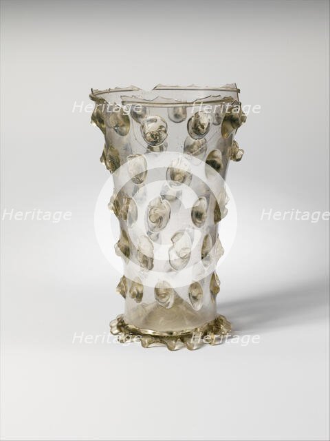 Beaker, German, 15th century. Creator: Unknown.