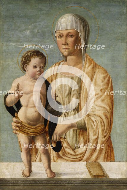 Madonna and Child, 1440-1449. Creator: Bono da Ferrara (active 1442-1461).