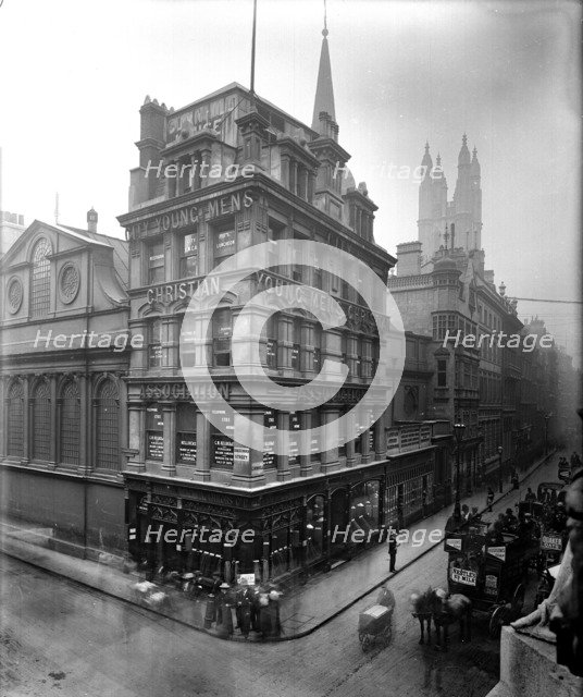 Cornhill, London, 1899. Artist: Bedford Lemere and Company