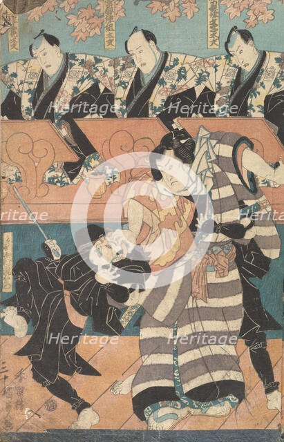 Album of Thirty Actor Prints, 19th century. Creator: Utagawa Kunisada.