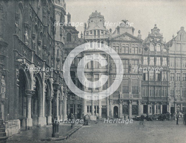 A corner of the Grand Place, Brussels, Belgium, c1900 (1914-1915). Artist: John Benjamin Stone.