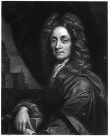 Christopher Wren, English architect, mathematician and physicist, 1833. Artist: Unknown
