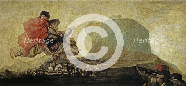 Asmodea or Fantastic Vision. Artist: Goya, Francisco, de (1746-1828)