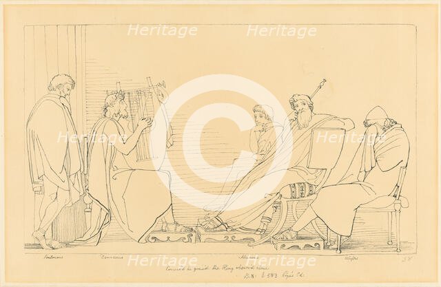The Song of Demodocus, n.d. Creator: John Flaxman.