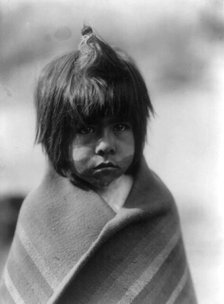 Chemehuevi boy, Arizona, c1907. Creator: Edward Sheriff Curtis.