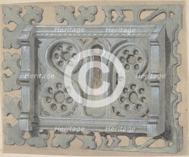 Metal Keyplate for Church, second half 19th century. Creator: Anon.