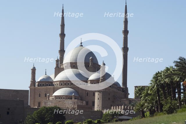 Mohammed Ali Mosque, Cairo, Egypt, 2007. Creator: Ethel Davies.