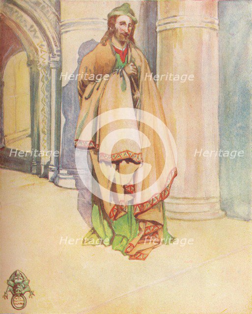 'A Man of the Time of Henry I', 1907. Artist: Dion Clayton Calthrop.