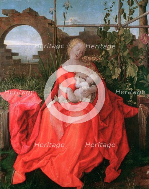 'The Virgin and Child, The Madonna with the Iris', 1500-1510. Artist: Albrecht Dürer