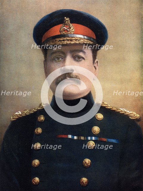 Major-General ETH Hutton, commanding 1st Mounted Infantry Brigade, South Africa, 1902.Artist: Bassano Studio