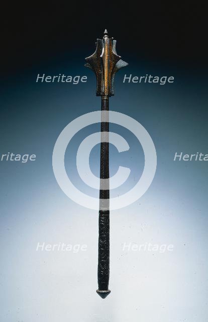 Seven-Flanged Mace, c. 1540-1550. Creator: Unknown.