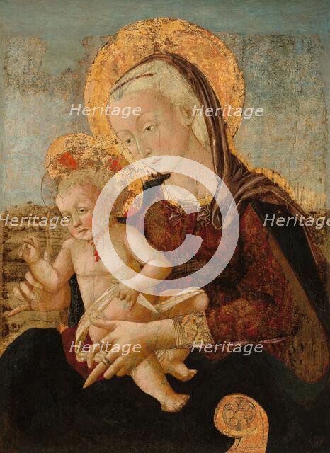 Madonna and Child, c. 1475. Creator: Pier Francesco Fiorentino.