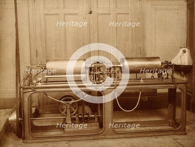 An early cardiograph used by JBA Chauveau, c1890s. Creator: Unknown.