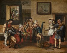 Tavern Scene. Creator: Jan van Amstel.