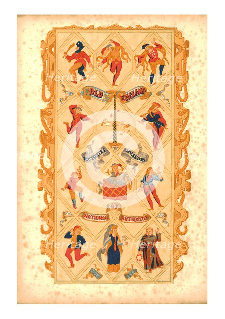'Old England. Pictorial Museum of National Antiquities', 1844. Artist: Unknown.
