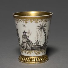 Beaker, before 1720. Creator: Meissen Porcelain Factory (German).