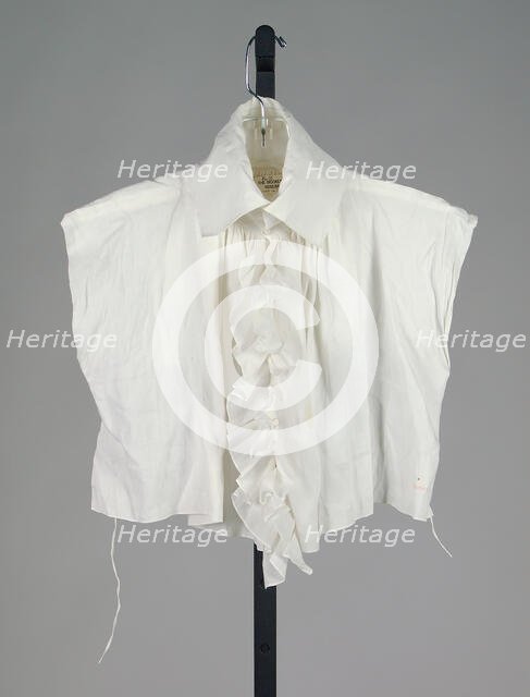 Chemisette, British, 1790-1805. Creator: Unknown.