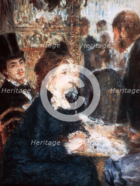 'At the Café', c1877. Artist: Pierre-Auguste Renoir