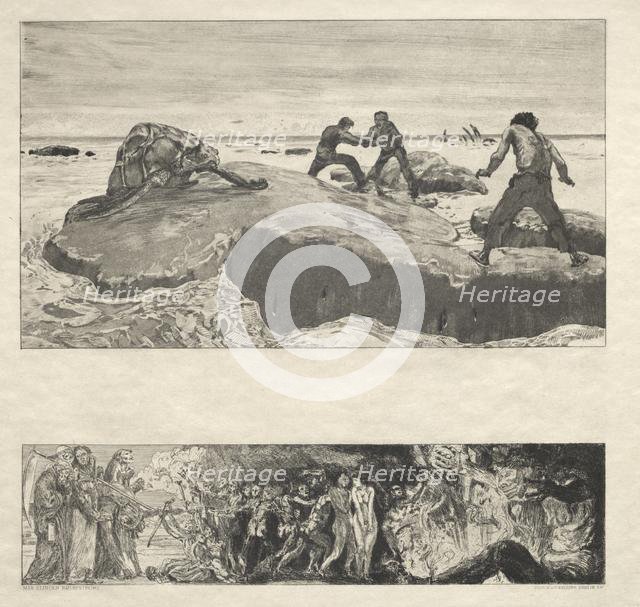 Vom Tode I, (Opus II, 1889) No. 2. Creator: Max Klinger (German, 1857-1920).