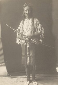 Crow chief, 1910. Creator: Edward Sheriff Curtis.